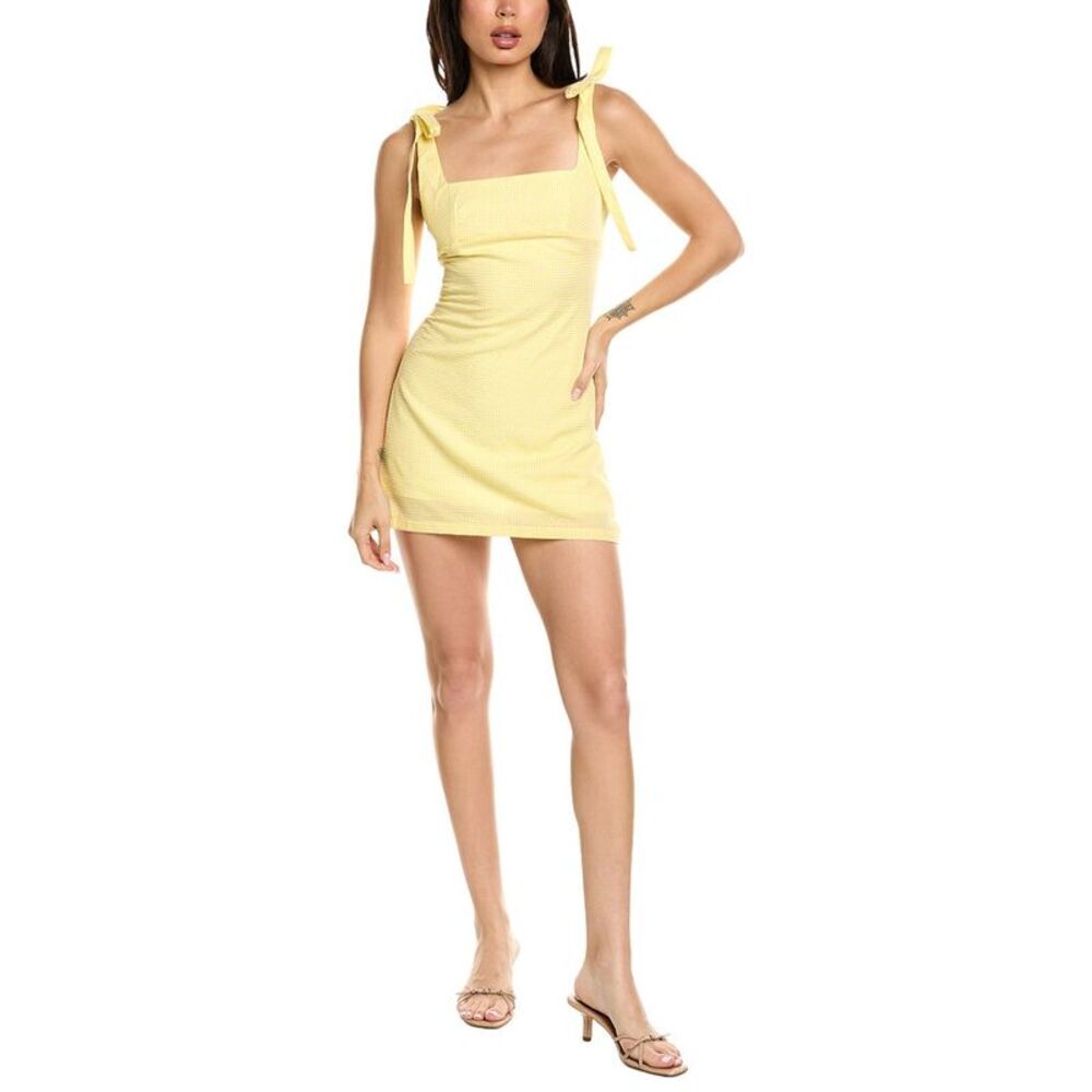 70/21 Womens  Mini Dress, Yellow